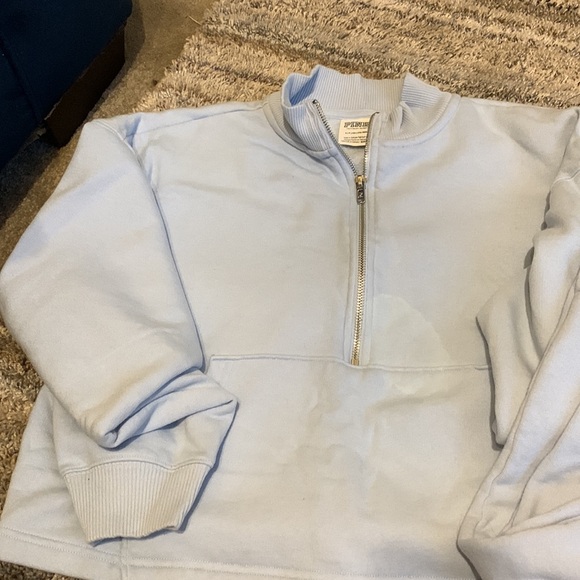 PINK baby blue sweatsuit set - Picture 3 of 4